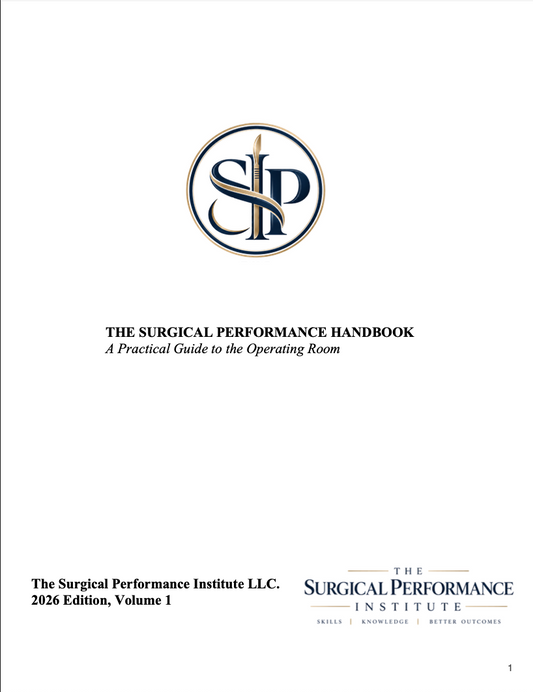The Surgical Performance Handbook 1st Edition